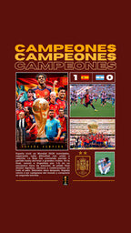 Camiseta Campeones Mundial 2026