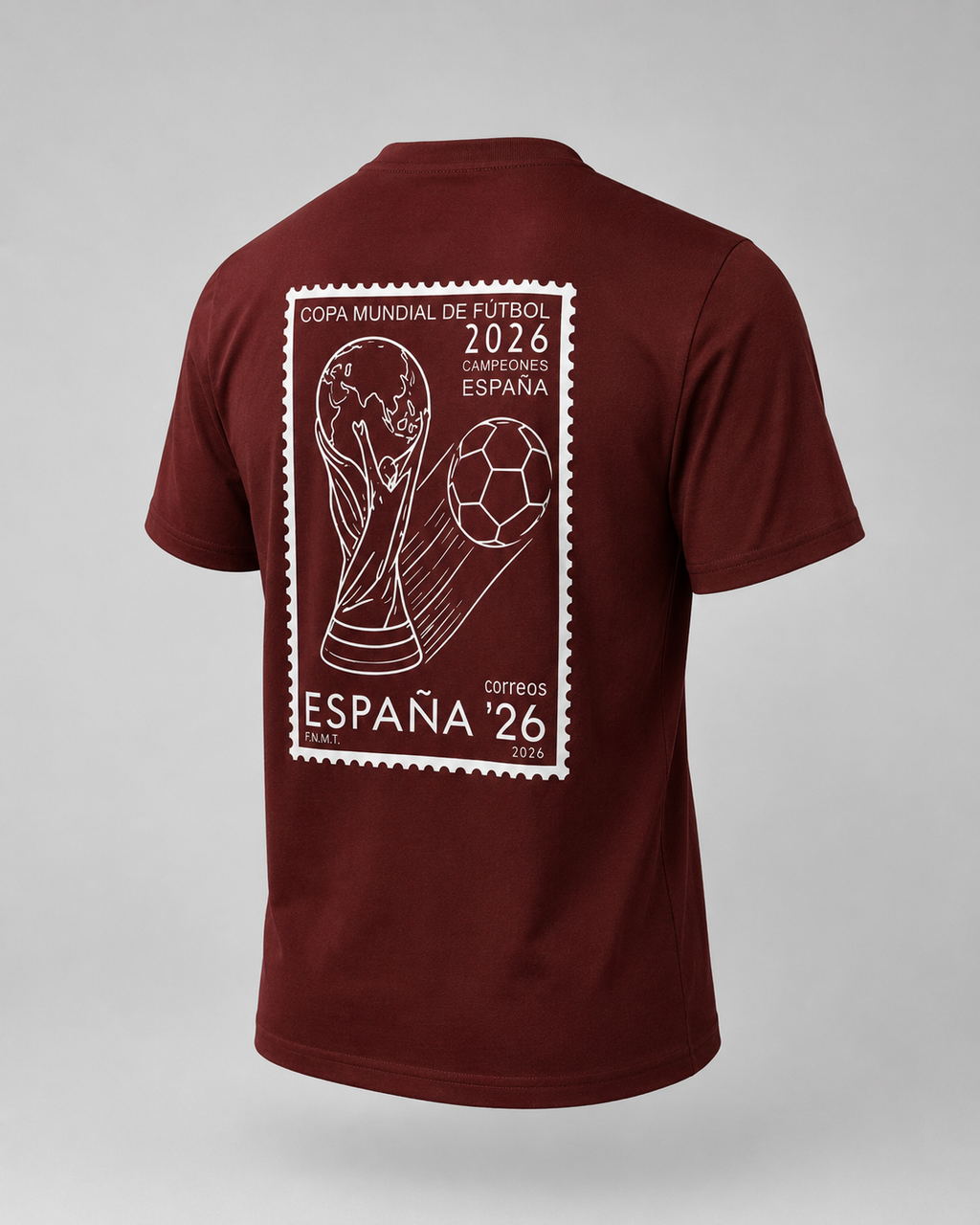 Camiseta Sello Correos Mundial 2026
