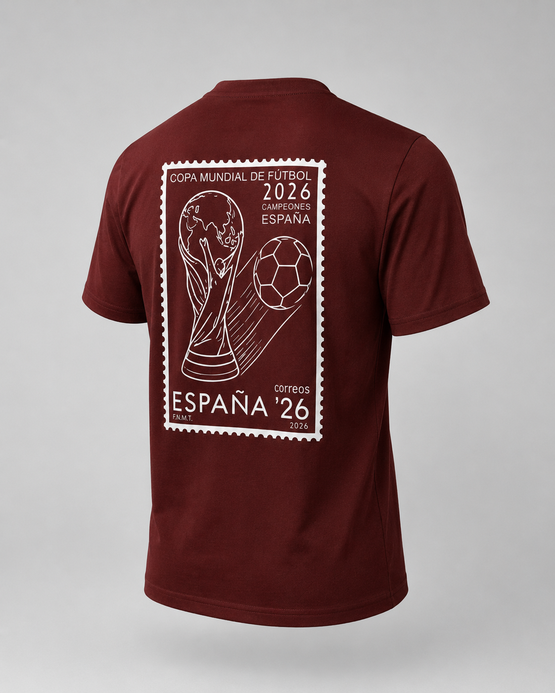 Camiseta Sello Correos Mundial 2026